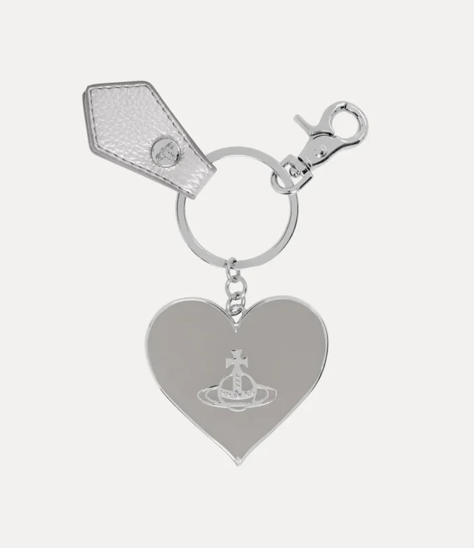 Breloc Mirror Heart Orb Breloc Mirror Heart Orb