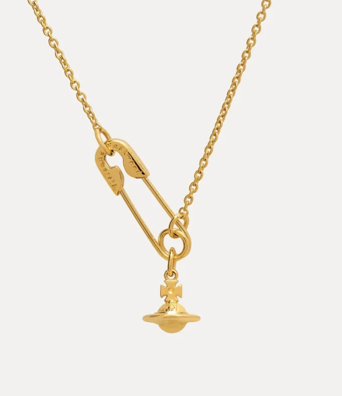 Colier cu pandantiv Safety Pin Colier cu pandantiv Safety Pin
