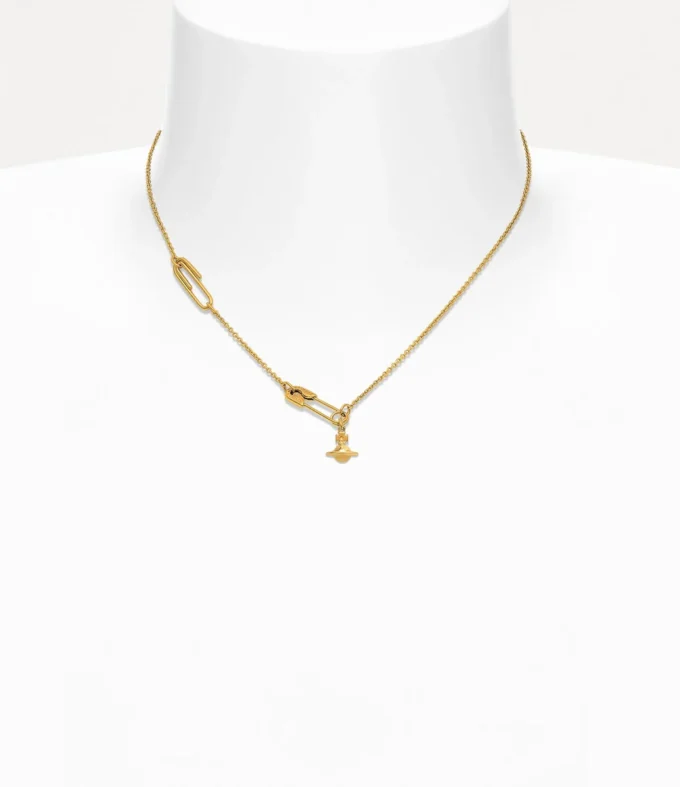 Colier cu pandantiv Safety Pin Colier cu pandantiv Safety Pin