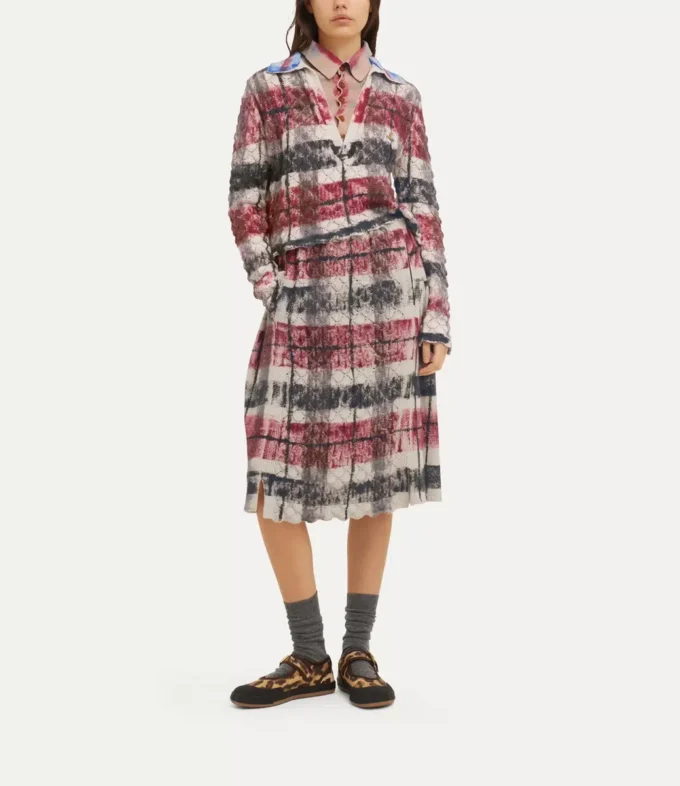 Fustă kilt cu tartan dublu Fustă kilt cu tartan dublu