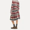 Fustă kilt cu tartan dublu Fustă kilt cu tartan dublu