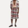 Fustă kilt cu tartan dublu Fustă kilt cu tartan dublu