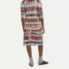 Fustă kilt cu tartan dublu Fustă kilt cu tartan dublu
