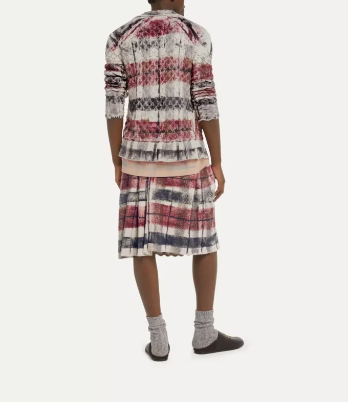 Fustă kilt cu tartan dublu Fustă kilt cu tartan dublu