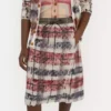 Fustă kilt cu tartan dublu Fustă kilt cu tartan dublu