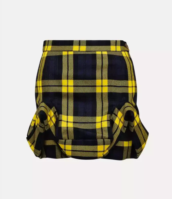 Fustă mini cu cadru dublu Fustă mini cu cadru dublu
