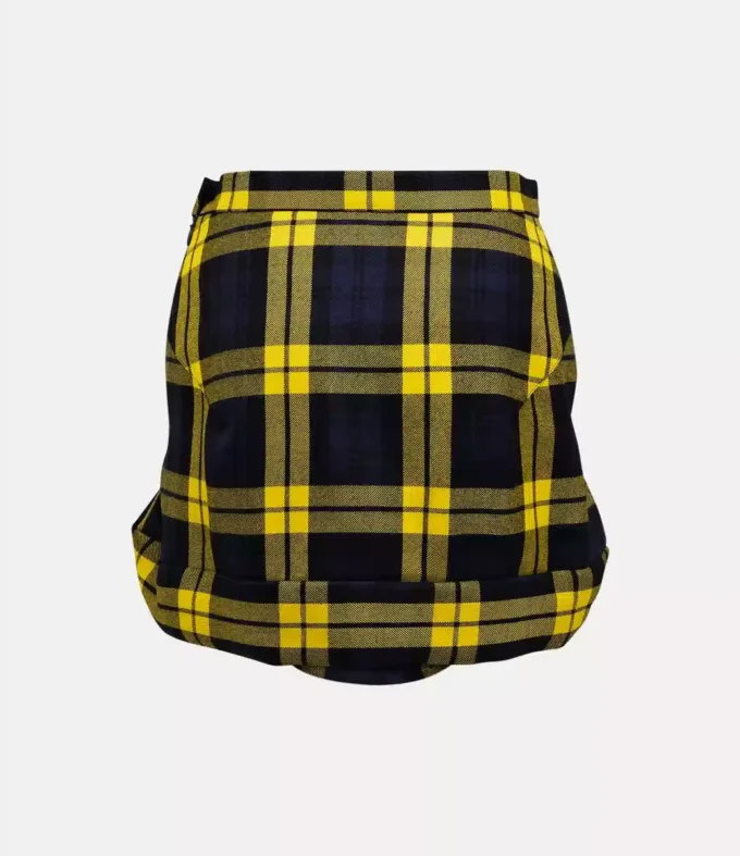 Fustă mini cu cadru dublu Fustă mini cu cadru dublu