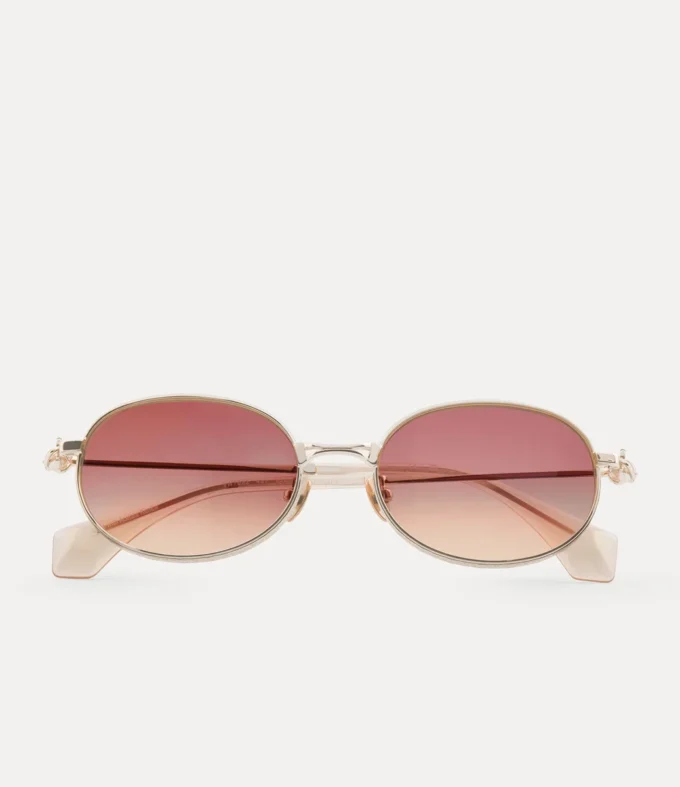 Ochelari de soare Hardware Orb Oval Ochelari de soare Hardware Orb Oval
