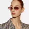 Ochelari de soare Hardware Orb Oval Ochelari de soare Hardware Orb Oval