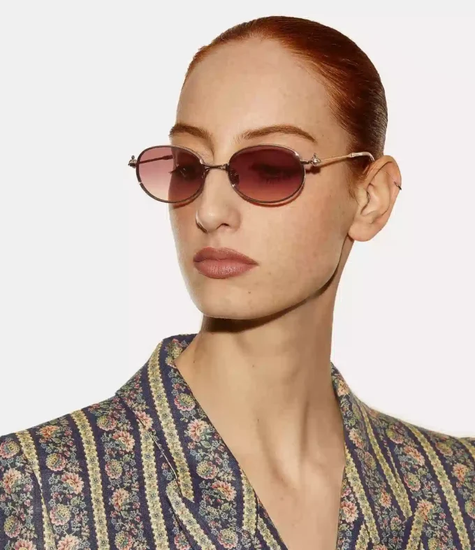 Ochelari de soare Hardware Orb Oval Ochelari de soare Hardware Orb Oval