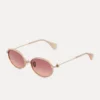 Ochelari de soare Hardware Orb Oval Ochelari de soare Hardware Orb Oval