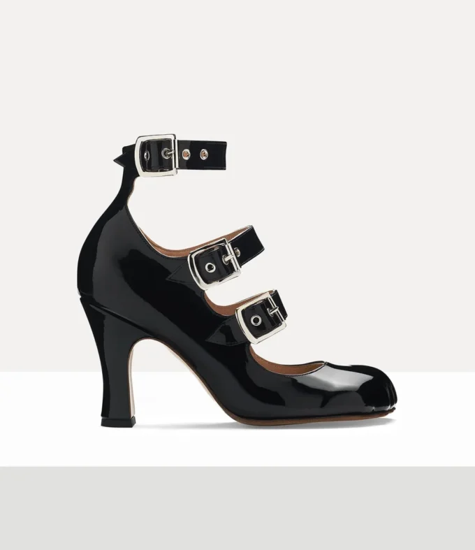 Pantofi cu trei curele Animal Toe Pantofi cu trei curele Animal Toe