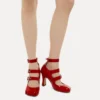 Pantofi cu trei curele Animal Toe Pantofi cu trei curele Animal Toe