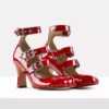Pantofi cu trei curele Animal Toe Pantofi cu trei curele Animal Toe