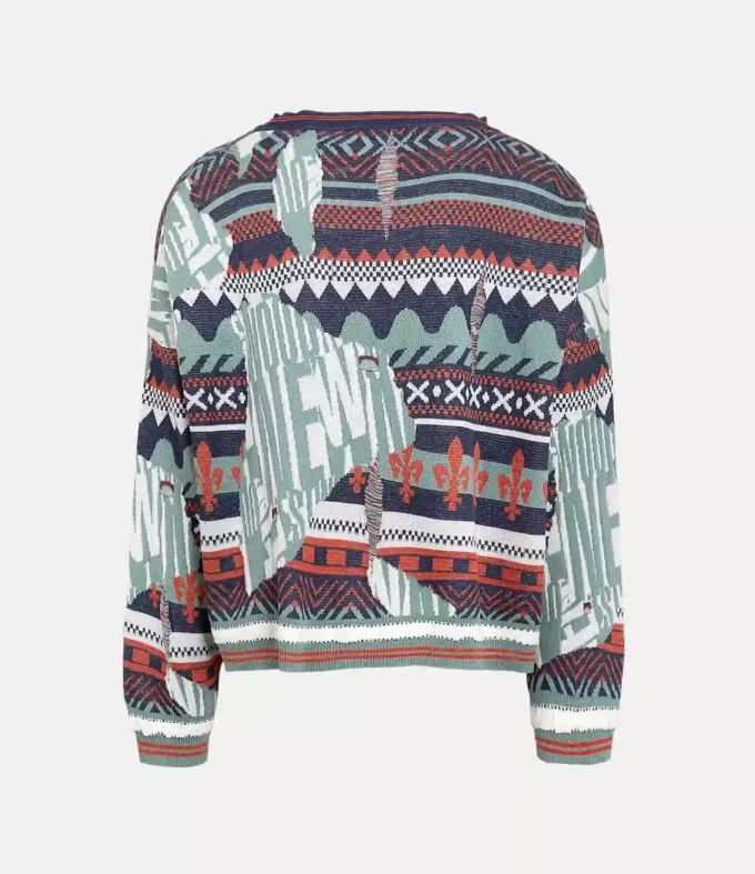 Pulover Broken Fair Isle Pulover Broken Fair Isle