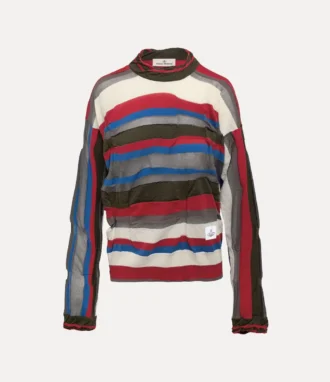 Pulover Drunken Striped
