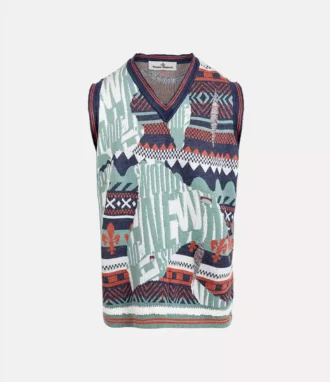 Vestă Broken Fair Isle