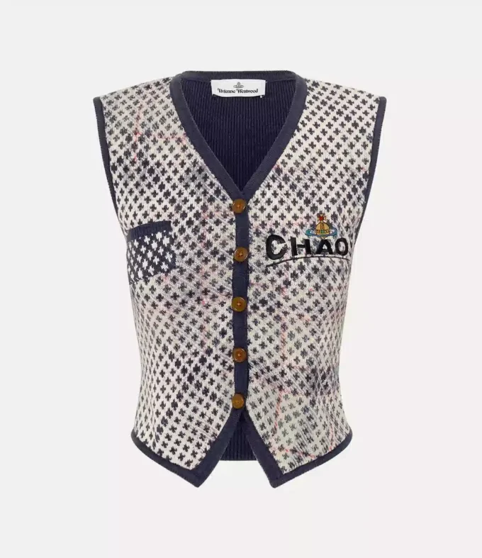 Vestă Distressed Tartan Vestă Distressed Tartan