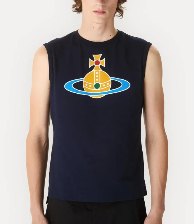 Vestă musculoasă oversized Orb Vestă musculoasă oversized Orb